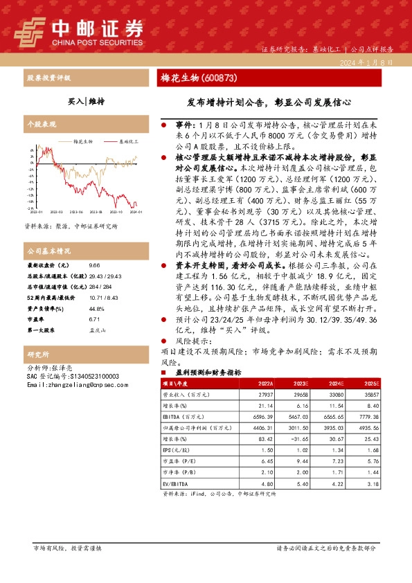 发布增持计划公告，彰显公司发展信心