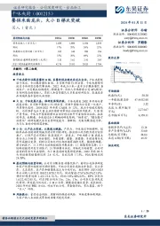 餐供米面龙头,大小B梯次突破