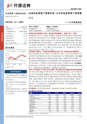 公司深度报告:扫地机美国线下渠道实录:石头科技美国线下渠道潜力大
