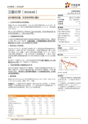 全年盈利改善，归母净利同比增长