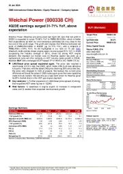 4Q23E earnings surged 31-71% YoY, above expectation