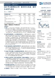 2023年业绩预告点评：盈利同比改善，看好长丝景气修复