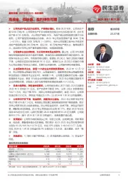 动态报告:高现金,低估值,盈利弹性可期