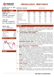 中硼硅药玻龙头加速成长，模制瓶扩张突破在即