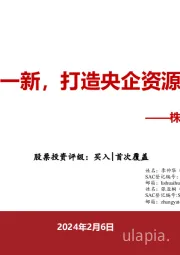 株冶集团深度报告：焕然一新，打造央企资源平台