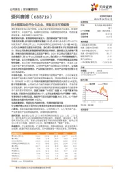 技术型驱动的平台化企业，受益自主可控趋势