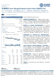 关于《首次覆盖：西部钢铁龙头企业，多维度深入钢铁市场》的错误修订