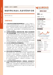 深度研究:智能升降出海龙头,先发布局海外仓储