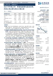 2023年年报点评:商誉减值影响表观利润,风险出清&绿电投运业绩反转