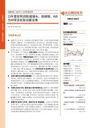 2023年报点评:23年营收利润稳健增长,微棱镜、HUD与AR等多轮驱动新发展