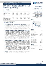 23年报点评：新能源景气度拖累增长，长期看好SiC、模拟IC放量