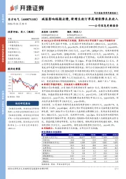 公司信息更新报告:减值影响短期业绩,新增生效订单高增保障未来收入