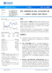 2023年报点评：费用、减值等影响Q4业绩，未来分红提升可期