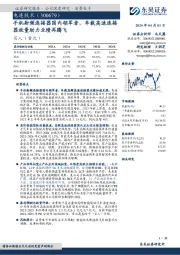 手机射频连接器国内领军者，车载高速连接器放量助力业绩再腾飞