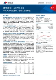 车灯产品均价提升，全球化布局推进