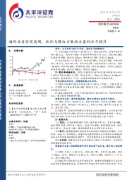 海外业务实现高增,软件与解决方案助力盈利水平提升