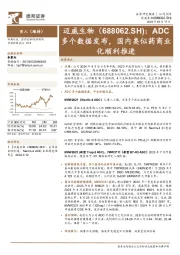 ADC多个数据发布，国内类似药商业化顺利推进