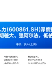 深度报告：预期差大、强阿尔法，低估值