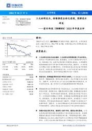 2023年年报点评：三元材料龙头，持续推进全球化进程，深耕技术研发