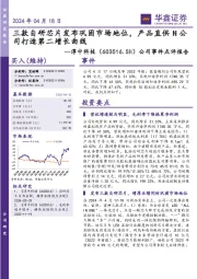 公司事件点评报告:三款自研芯片发布巩固市场地位,产品直供N公司打造第二增长曲线