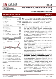 公司点评报告：经营业绩创新高，新能源金属布局更加完善