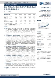 2023年报点评：国内+海外电网需求共振，看好公司长期稳健成长