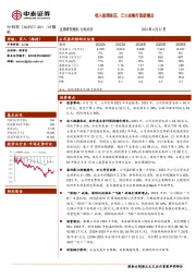 收入短期承压，三大战略打造新增点