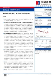 营销质效全面提升，数字文化生态初步建立