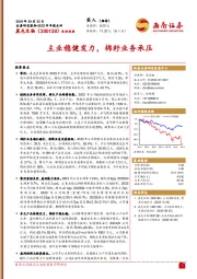 2023年年报点评：主业稳健发力，棉籽业务承压