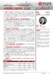 2023年年报及2024年一季报点评：业绩符合预期，下游需求稳健