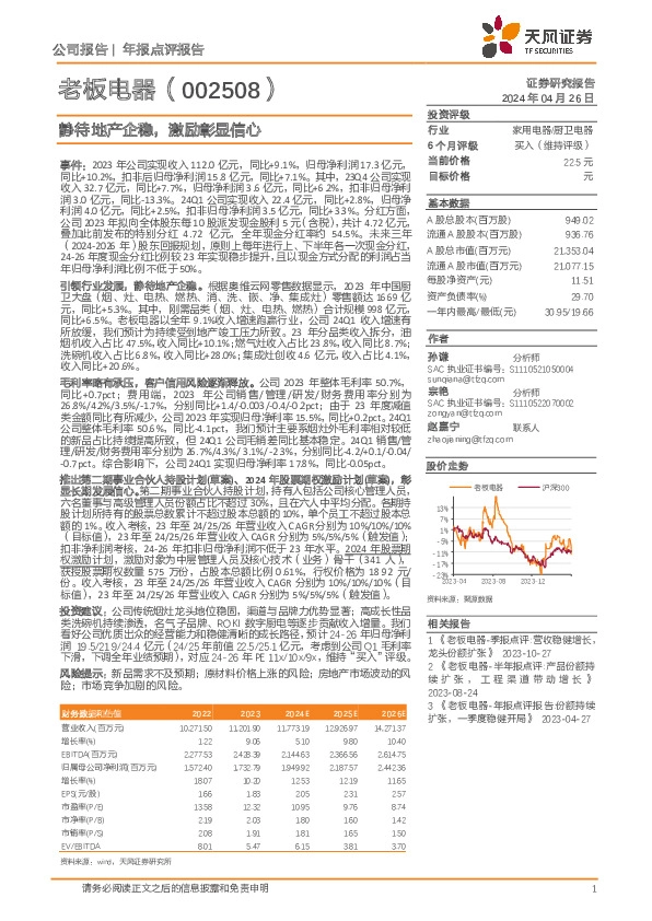 静待地产企稳，激励彰显信心