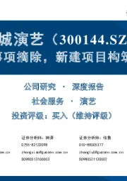 财报保留事项摘除,新建项目构筑成长空间