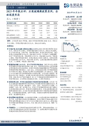 2023年年报点评：石英玻璃乘政策东风，全面深度布局