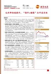 2023年年报点评：毛利率快速提升，“海外+储能”打开成长性