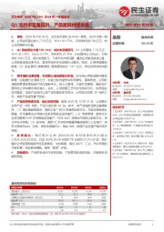 2024年一季报点评:Q1毛利率显著回升,产品矩阵持续丰富