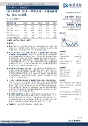 2023年报及2024一季报点评：业绩稳健增长，关注AI进展