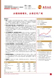 业绩持续增长,出海空间广阔