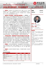 2023年年报及2024年一季报点评：全面发力国产基础软硬件，布局长远潜力可期