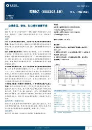 业绩承压，整包、出口成长前景不变