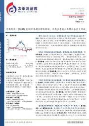 光峰科技：2024Q1利润迎来拐点增速靓丽，车载业务收入实现从0到1突破