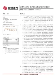 公司简评报告：业绩符合预期，医疗服务业务盈利能力持续提升