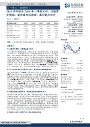 2023年年报及2024年一季报点评：业绩符合预期，看好国际化推进、盈利能力回升