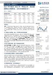 2023年年报及2024年一季报点评:混改推进释放业绩弹性,分红回购彰显信心