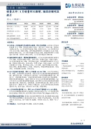 销量点评：4月销量环比微增，插混份额明显提升