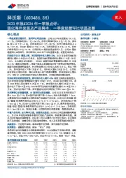 2023年报&2024年一季报点评：强化海外发展及产品降本，一季度经营环比明显改善