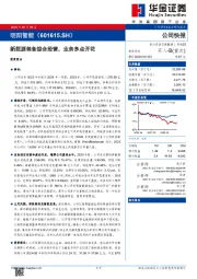 新能源装备综合经营,业务多点开花