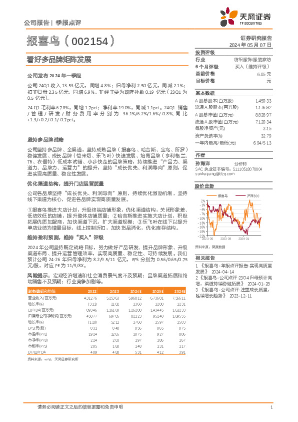 看好多品牌矩阵发展