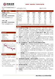 短期业绩承压,新材料项目稳步推进