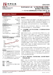 2023年年报及2024年一季报点评：乌白电站注入后，公司抗风险能力增强，盈利能力将逐步提升