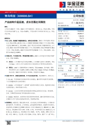 产品结构升级延续，成本回落红利释放